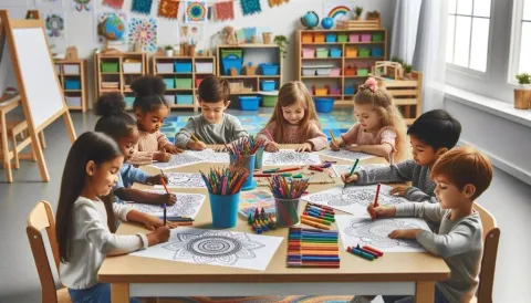 Le coloriage : un outil pour développer la motricité fine