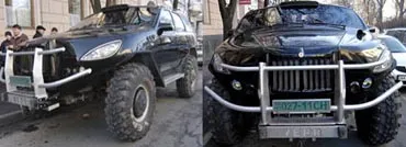 ВЕПР-С - перший український броньований банківський позашляховик