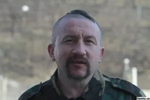 Микола Бондар - сотник четвертої (козацької) сотні самооборони Майдану. Автор всіх фото: Сергій СТАРОСТЕНКО