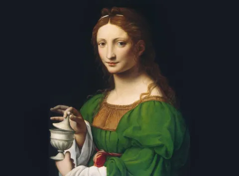 Марія Магдалина. Художник Бернардіно Луїні (1480–1532), Італія