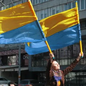 Жовто-блакитний прапор Арійської України