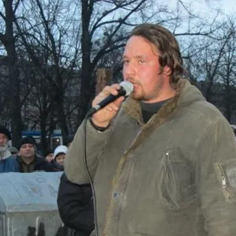 Олександр Коба повідомляє, що міліція перейшла на бік народу | Фото: Ілона Чорногор