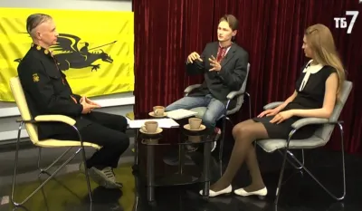 Ігор Каганець, Олексій Тищенко і Катерина Чередніченко 