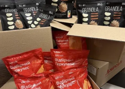 Анатолій Шкрібляк: понад 8600 порцій продукції було передано благодійному фонду «Українська фундація “Мрія”» для підтримки родин захисників 