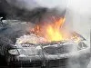 В Ужгороді на автостоянці згоріло одразу шість автомобілів