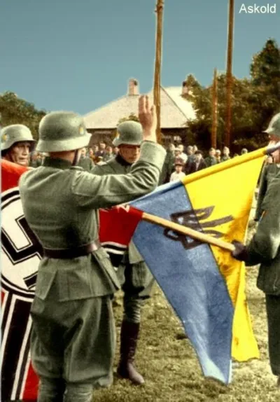  Присяга вояків Українського Визвольного Війська. Міус-фронт, 1943, Донбас 