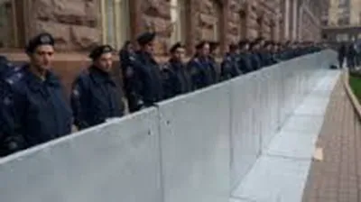 Під Київрадою чергує «Беркут»