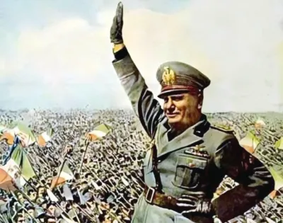 Бені́то Муссолі́ні (* 29 липня 1883, Предаппіо — † 28 квітня 1945, Джуліно-ді-Медзагра)