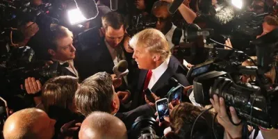 Дональд Трамп і журналісти