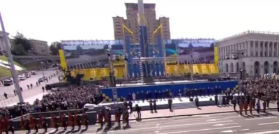 Київ, Хрещатик, 24 серпня 2017 р. 