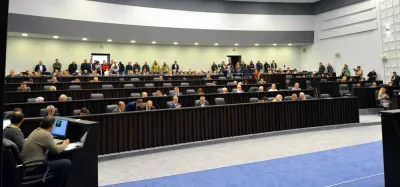 Депутати засудили прийняття законопроекту в першому читанні / фото: прес-служба Тернопільської облради