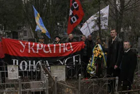 Українські націоналісти відзначили день народження Міхновського