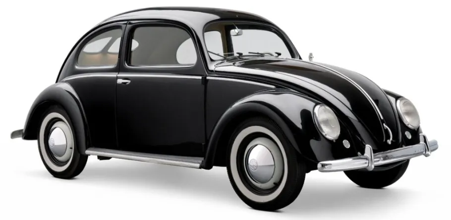 Volkswagen Käfer (Жук) - легковик, що випускався німецькою компанією Volkswagen AG з 1938 до 2003 р. Є наймасовішим автомобілем в історії, який вироблявся без перегляду базової конструкції. Всього було виготовлено 21 529 464.