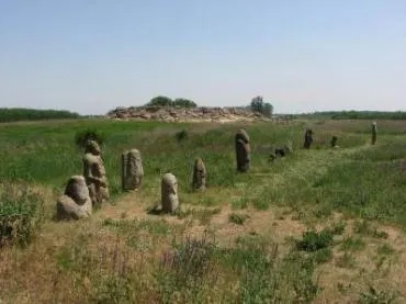 Сакральне місце Землі - давнє святилище Кам’яна Могила. Запорізька область, Україна.