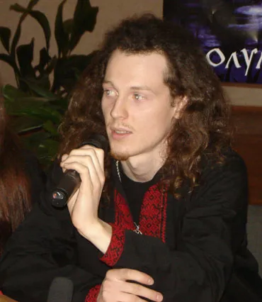 Соліст гурту „Тінь Сонця” Сергій Василюк: „Пісня – це таїнство”. Фото Олени Каганець