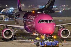 WizzAir відкриває рейс Будапешт-Київ за 199 грн.